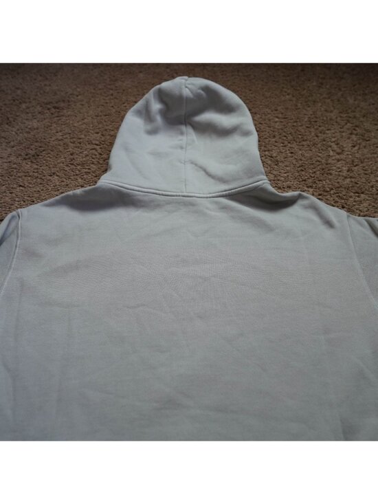 AS Colour Hoodie Mens S Beige FUD Embroidered Faded Relax Pullover Streetwear - Picture 9 of 9